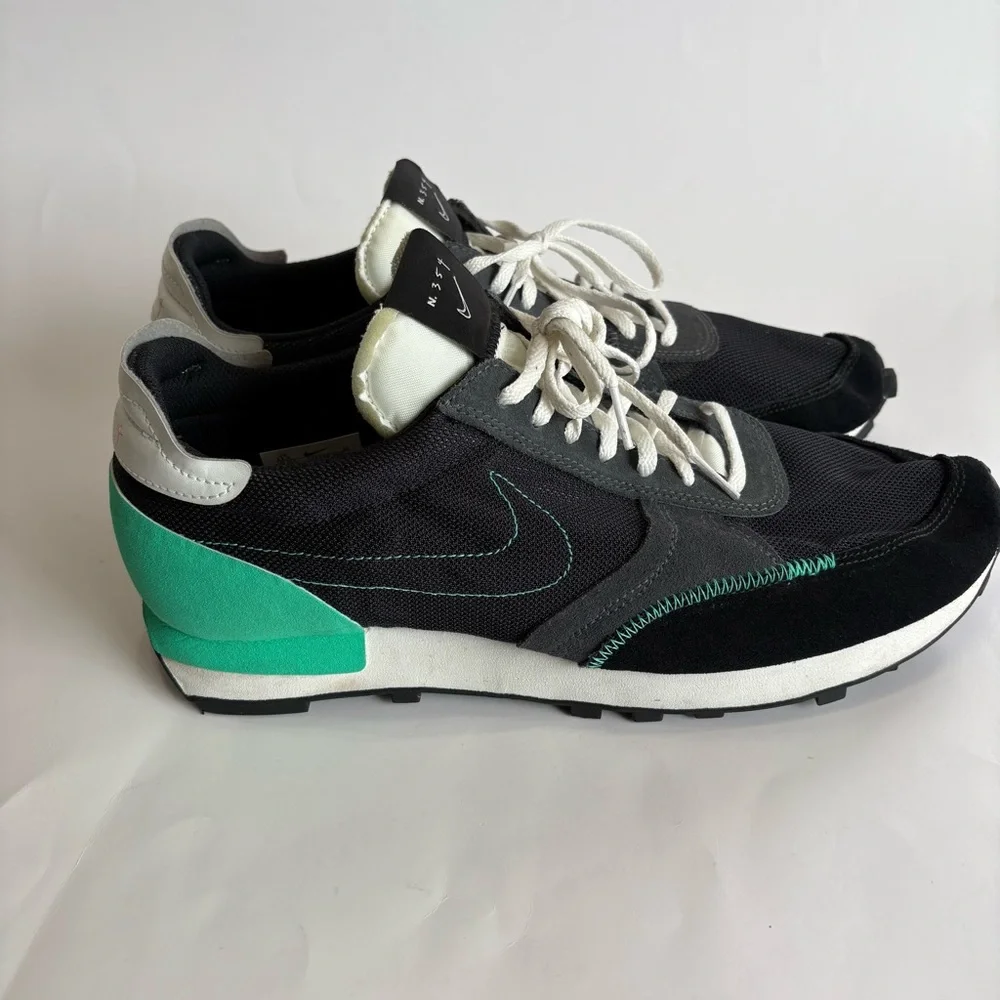 NIKE Mens 11.5 Daybreak Black Menta Sneakers Type N 354 Running Shoes CJ1156-001